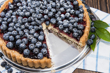 Delicious Blueberry Tart