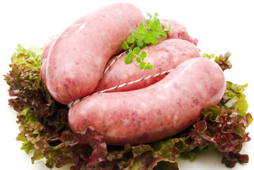 raw sausage