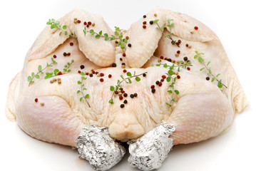 raw chicken
