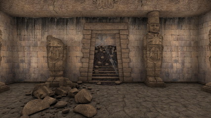 Fototapeta premium 古代遺跡