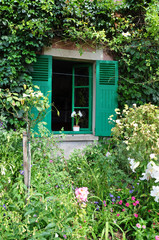 Haus von Claude Monet in Giverny, Frankreich