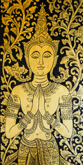 Obraz premium Thai angel painting