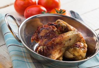 Fried chicken wings