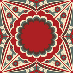 Patterned background. Arabesque ornament