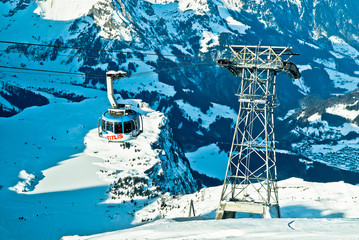 The Alps from the Titlis Peak