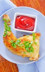 fried chicken leg
