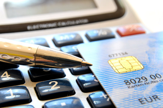 Online Shopping mit Kreditkarte