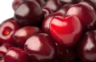 background of sweet cherry
