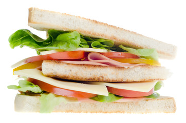 Sandwich isoliert