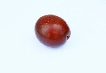 prune quetsche isolé