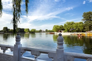 Rolgordijnen Beijing - Houhai Lake © lapas77