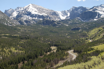Fototapeta premium Podział kontynentalny, Rocky Mountain National Park, Kolorado, USA