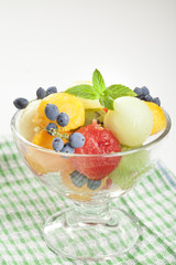 fruit salad - melon mix