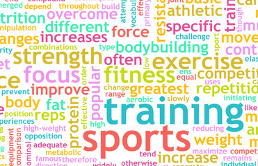 Fototapeta premium Sports Training