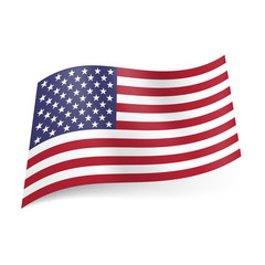 Fototapeta premium State flag of the USA