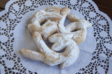 Cukarin, traditional pastry from Croatian island Korcula