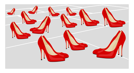Femminicidio - scarpe rosse