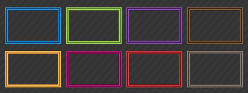 frames colors