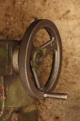 part of the old lathe.