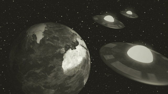 Retro Space Aliens