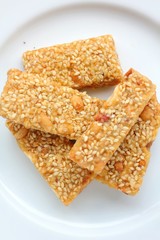 sugar bar with sesame