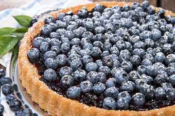 Delicious Blueberry Tart