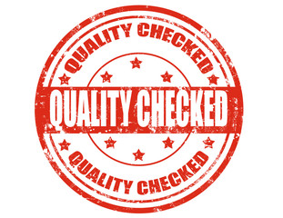 Quality checked-stamp