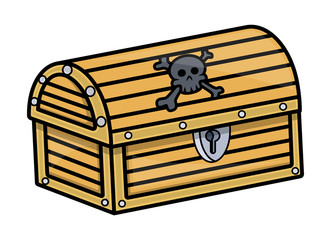 Cursed Treasure Trunk Box