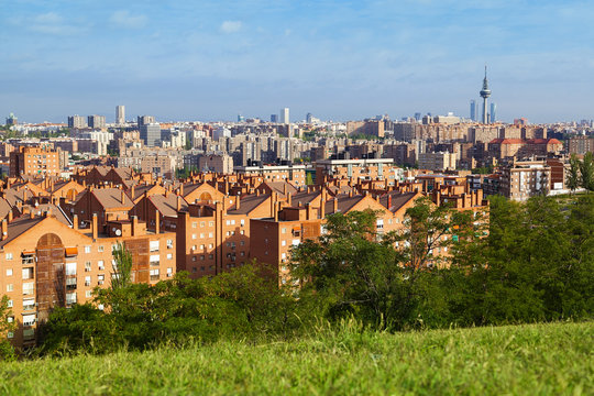 Madrid Skyline