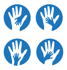 Obraz premium concepts with the image of hands