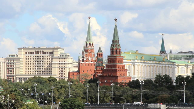 Moscow Kremlin Towers, Russia