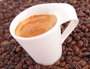 coffee cup and grain