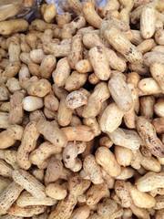 boiled peanuts background,kind of Thai sweetmeat