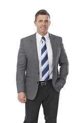 Portrait of elegant businessman