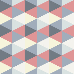 abstract retro geometric mixed color pattern