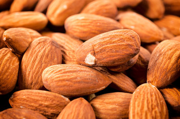 Fototapeta premium Group of almonds