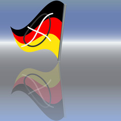 Wahl Flagge