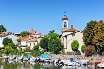 Little marina in Rimini