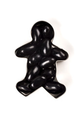 Black Jelly Bean Man for Halloween