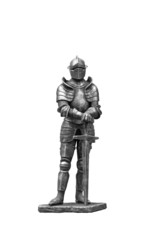 Knight in armor.