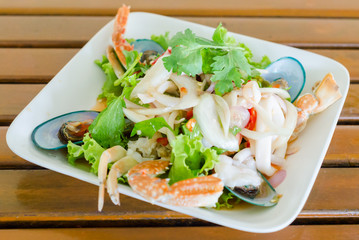 Spicy salad