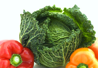 The vegatable isolated