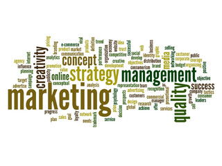 Conceptual business business word cloud