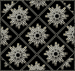 Futuristic Shapes Pattern