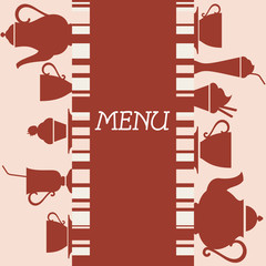 Coffeehouse menu design