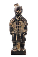 Old Terracotta Sculptures of Chinese Warrior