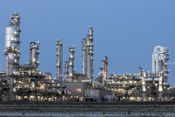 Petrochemical industrial plant