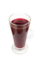 Hot mulled wine