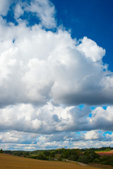 Fototapeta na wymiar Cloudy landscape.
