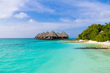 Scenery of Resort Island,Maldives